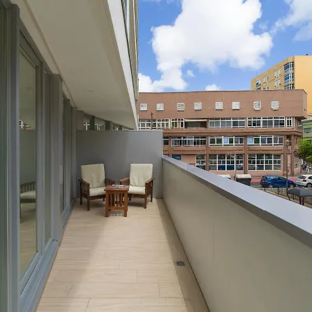 Homeforguest Modern In Canteras With Parking Apartment *